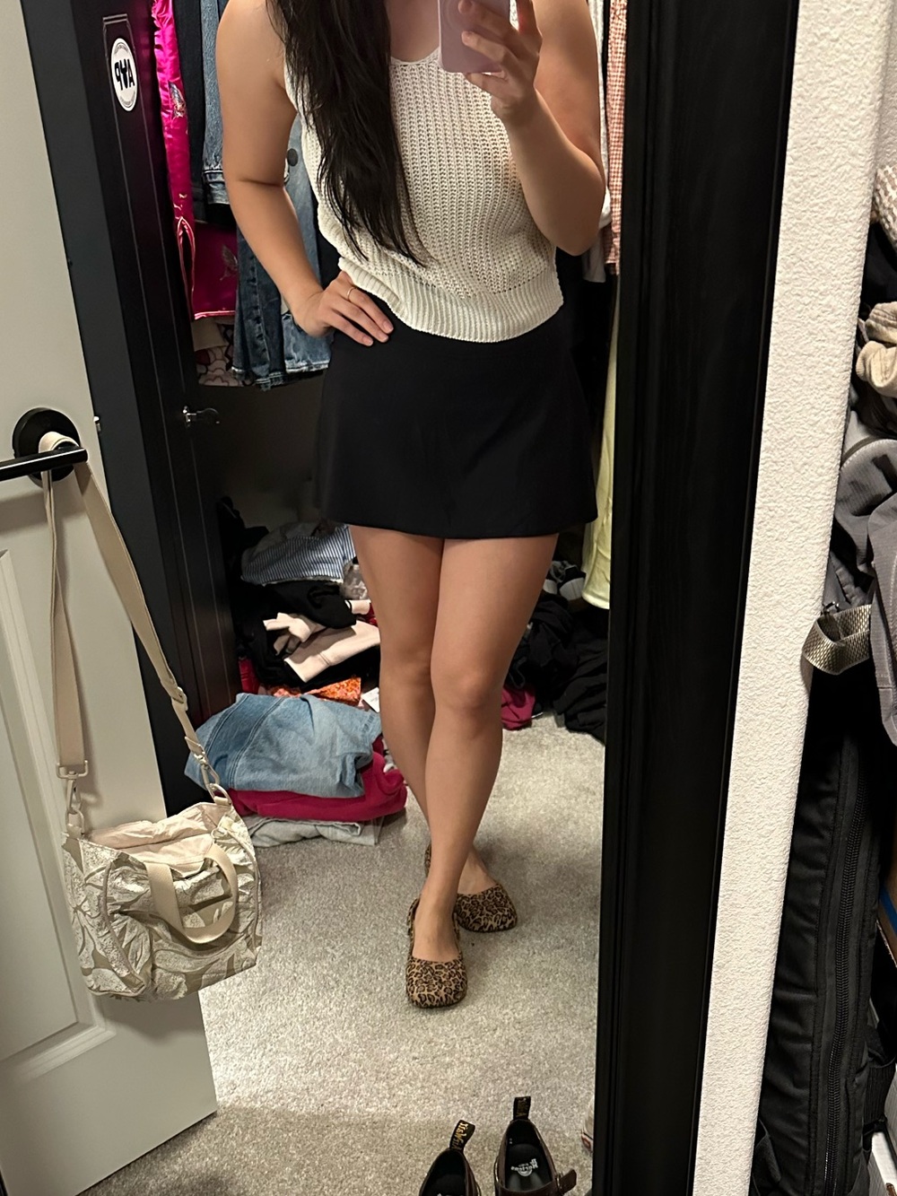 White Knit Tank